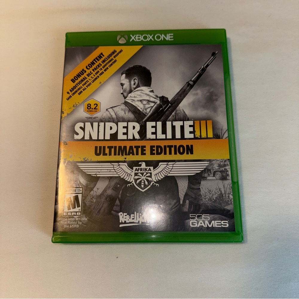 XBox Sniper Elite III Game